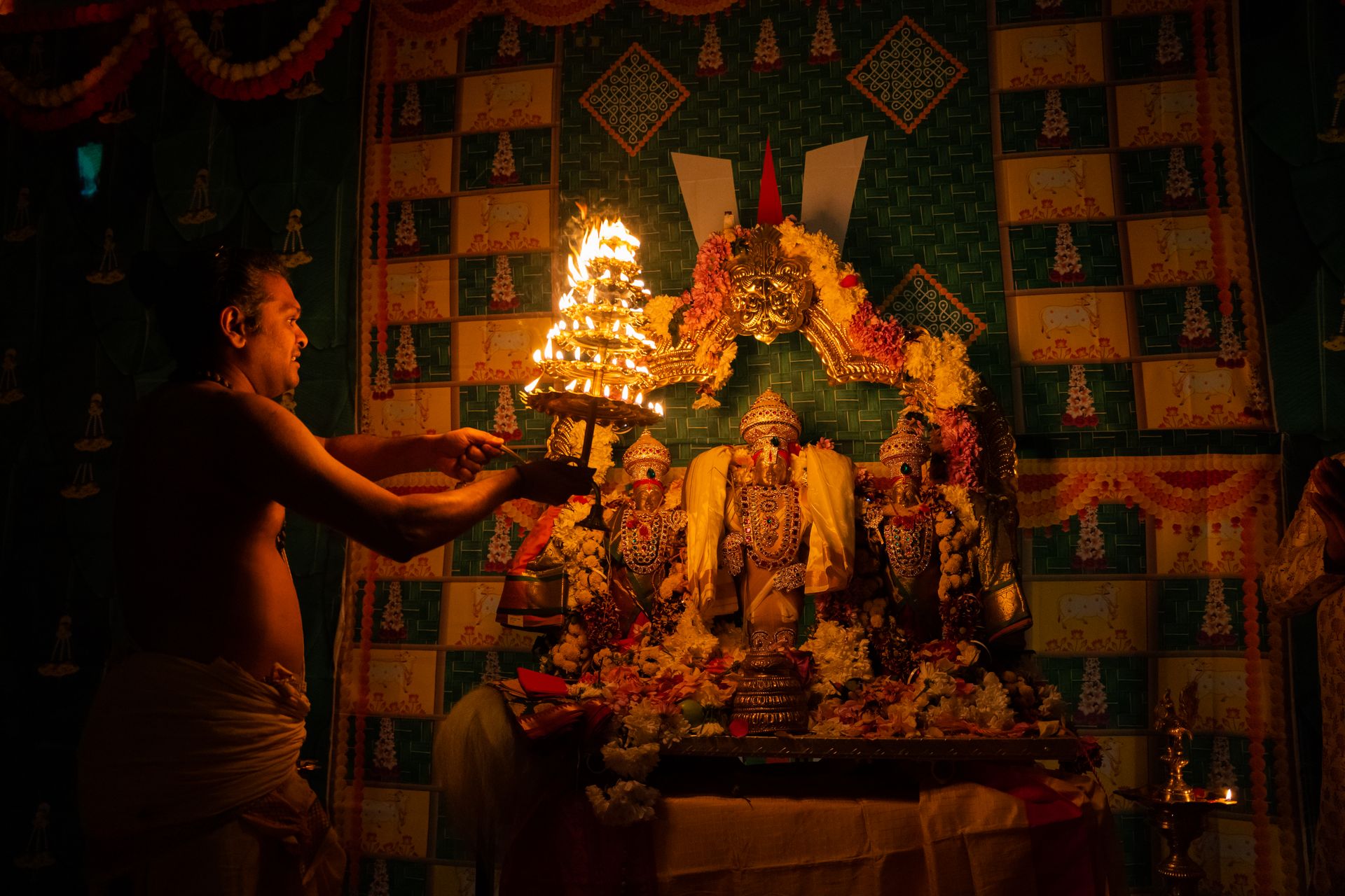 Sacred Ganga ceremony