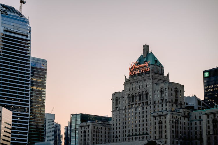 Fairmont Royal York Hotel In Toronto