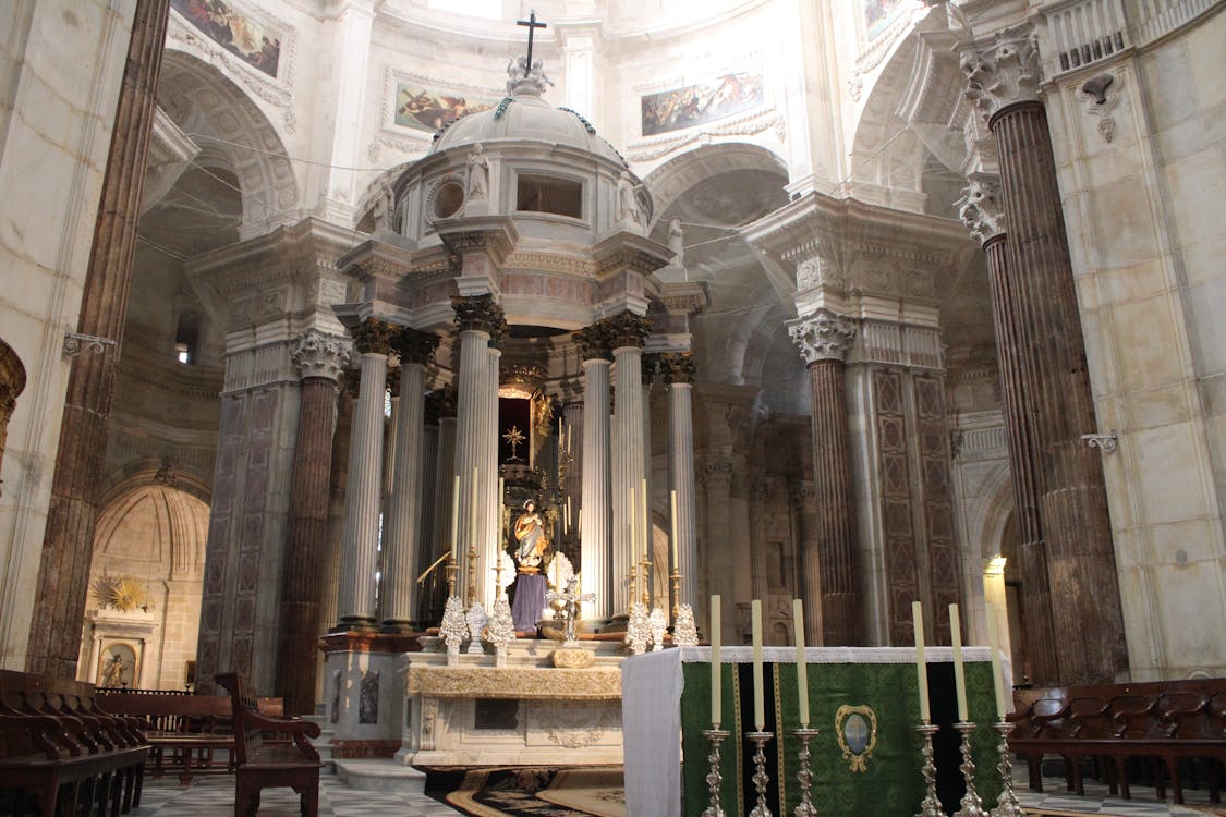 interior de la Catedral de Cádiz