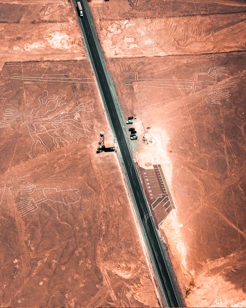Imagine de stoc gratuită din deșert, desertul nazca, drum