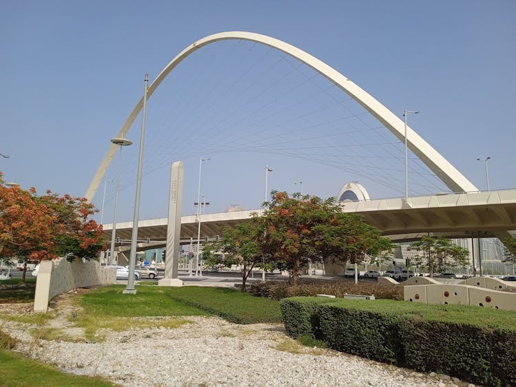 Lusail Marina Interchange Arch In Qatar 