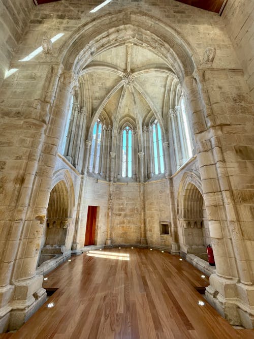 Empty Interior of Church