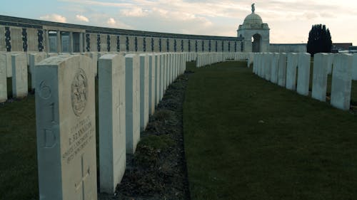 First World War Cemetary Graves - Tyne Cot