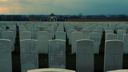 First World War Cemetary Graves - Tyne Cot