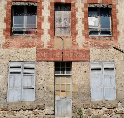 Destroyed, Abandoned Building