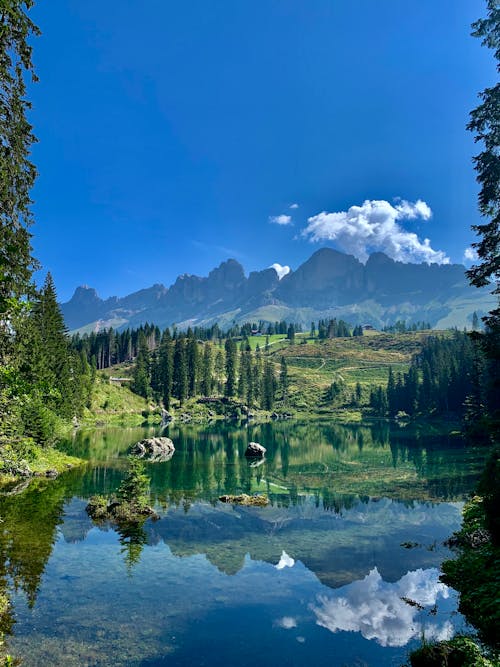 Základová fotografie zdarma na téma cestování, hory, jezero