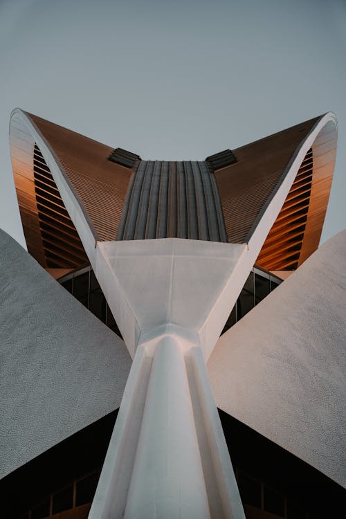 Kostenloses Stock Foto zu aufnahme von unten, gebäude, mauer