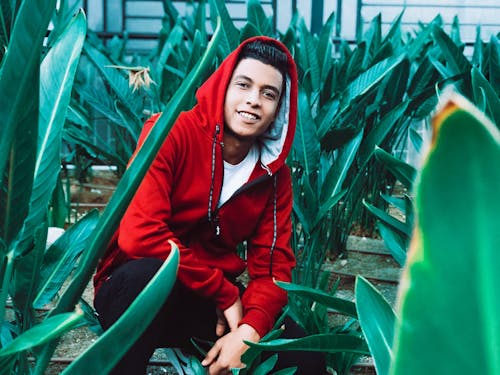 Photo of Person Wearing Red Hoodie