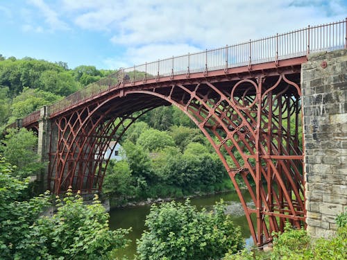 The Iron Bridge in England