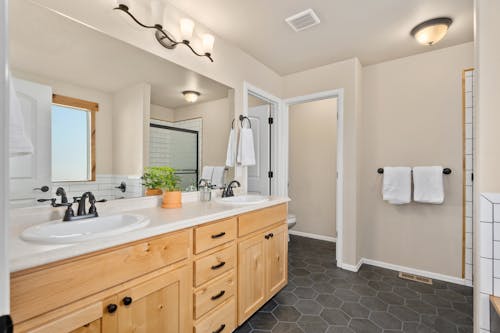 Interior of a Modern Bathroom 