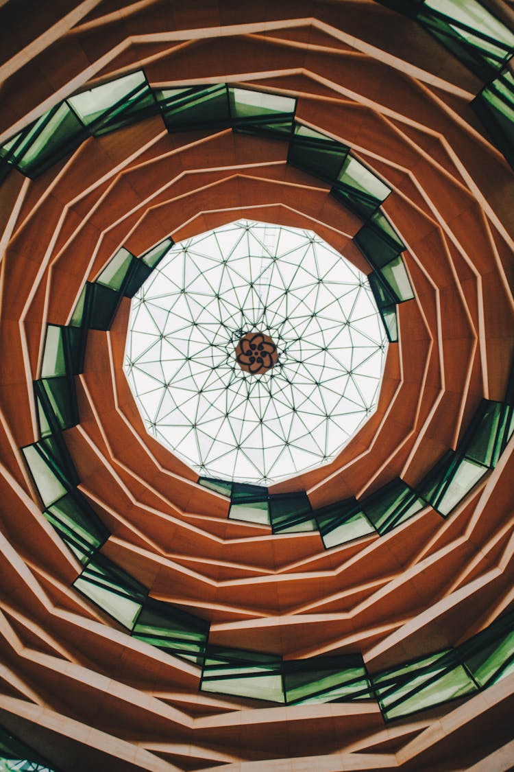 Ceiling Of An University In Istanbul 