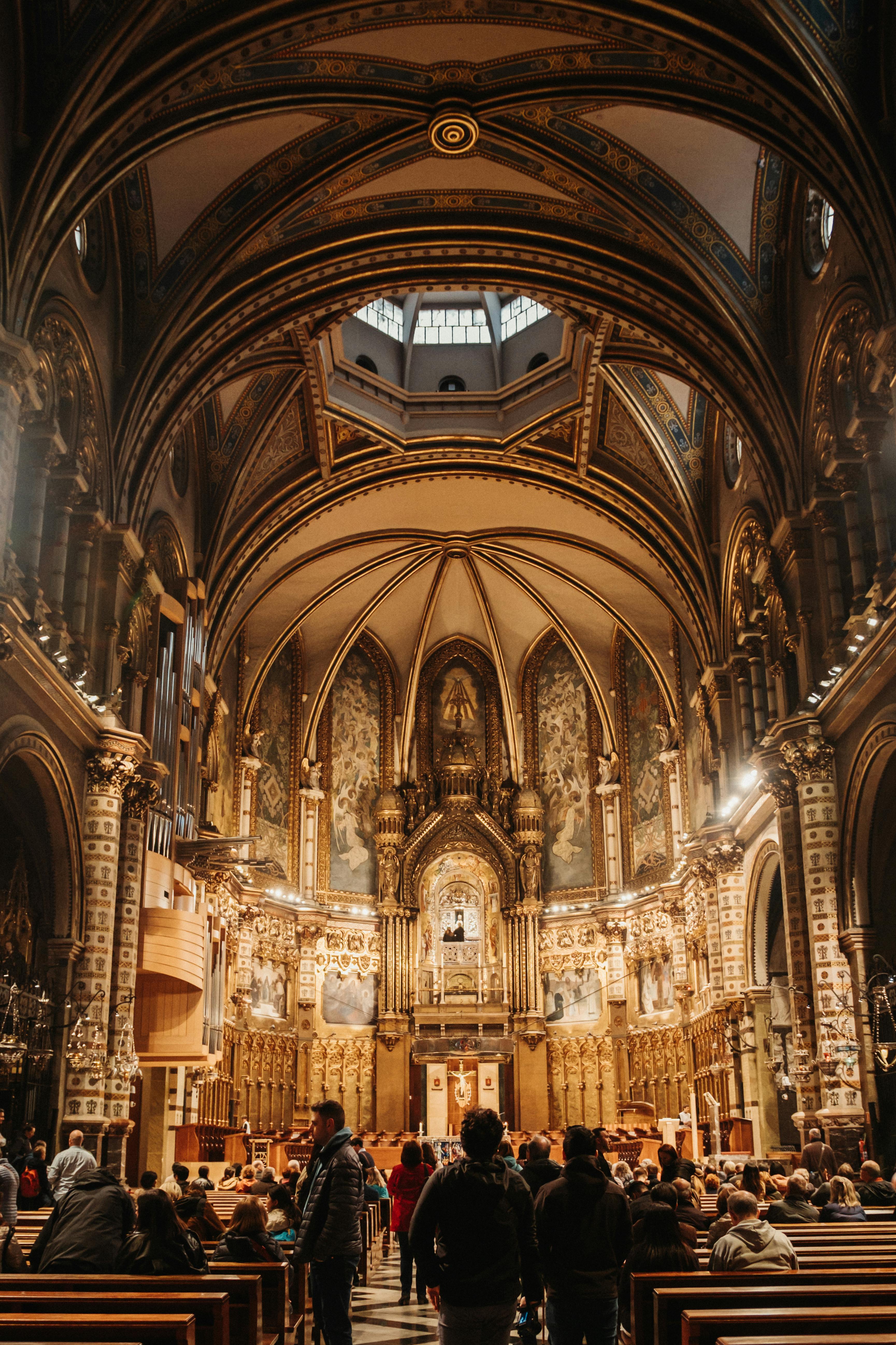 chapel in a traditional church in spain