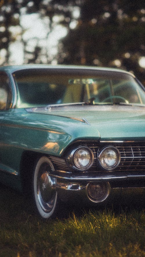 Fotobanka s bezplatnými fotkami na tému auto, modrá farba, vintage