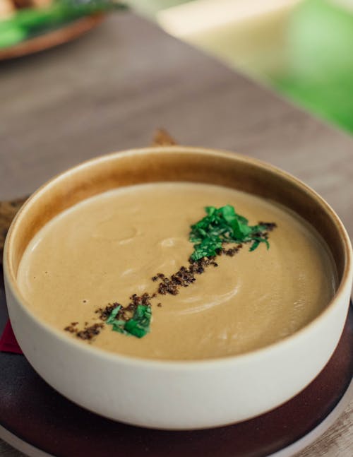Free Soup In A Bowl Stock Photo
