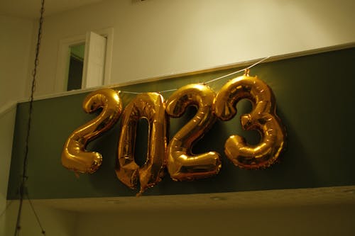 Kostnadsfri bild av 2023, ballonger, fest