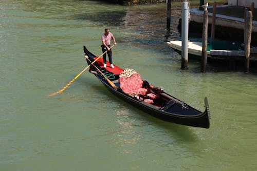 Gondolier in Venice