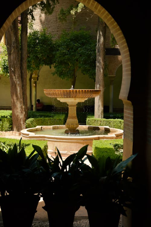 Fountain on Building Courtyard