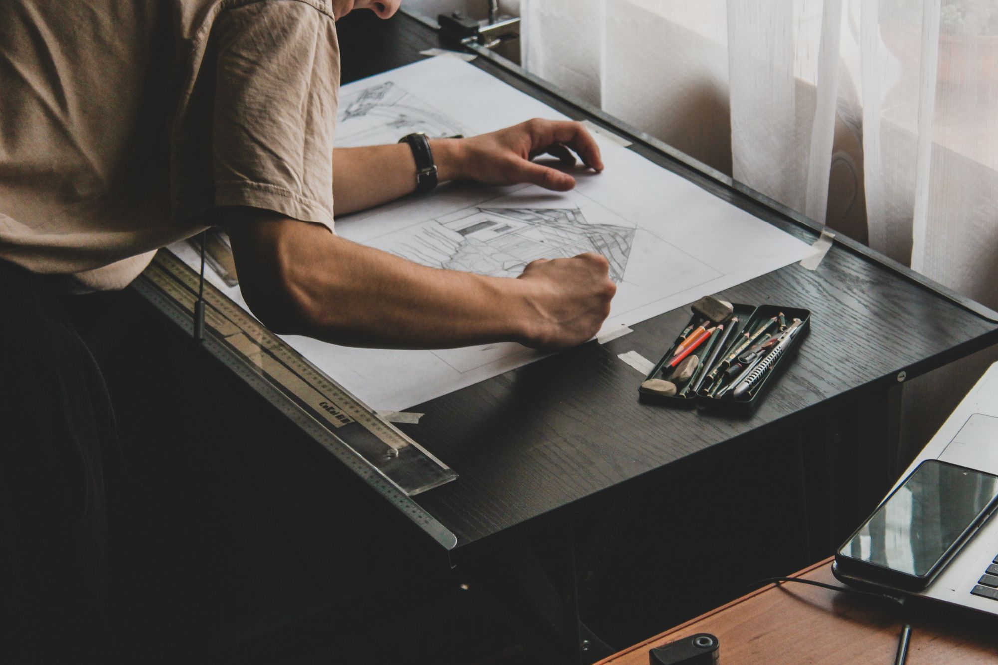 Desenvolvimento técnico de um projeto de arquitetura