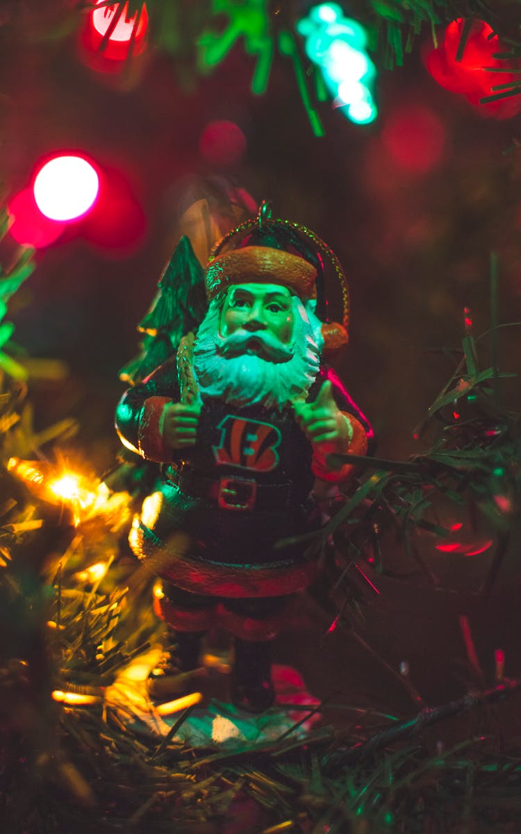 Ceramic Santa Figurine