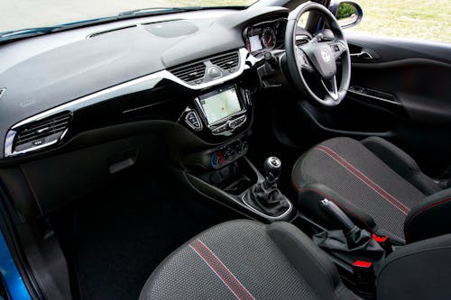 Interior of Vauxhall Car