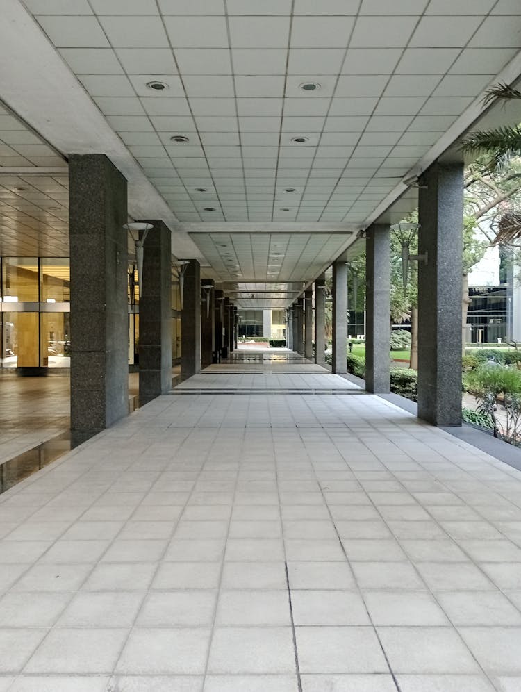 Pavement Near Building