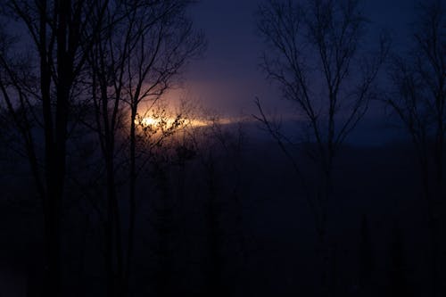 Free stock photo of mountain, sunrise