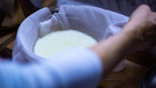 Fotos de stock gratuitas de fabricación de queso, ricotta