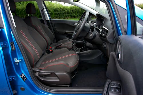 Seats in Vauxhall Corsa