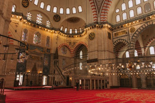 Ornamented Interior of Suleymaniye Mosque