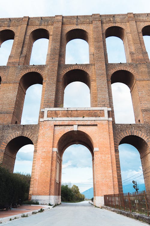 Aqueduct of Vanvitelli in Italy