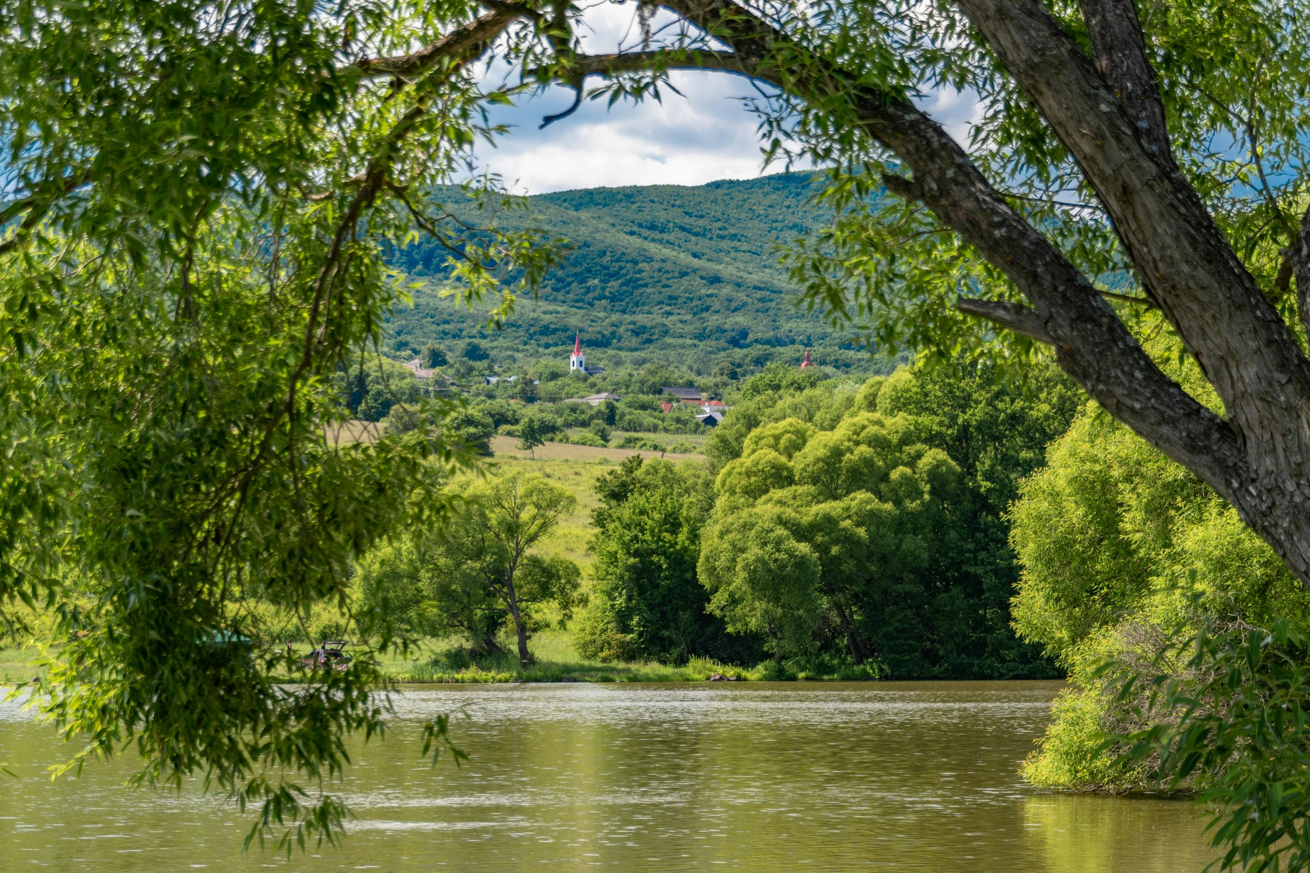 Lake in Countryside by Sun Pixel Photography