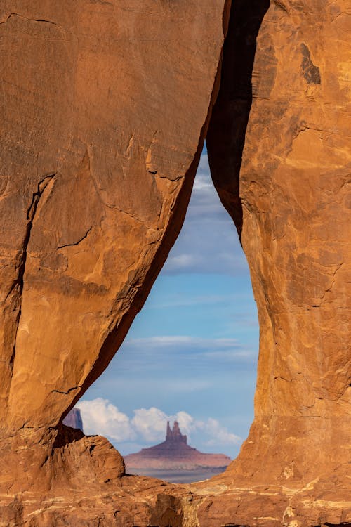 Rock Formation in Desert