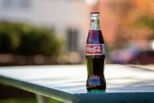 A Bottle on a Table 