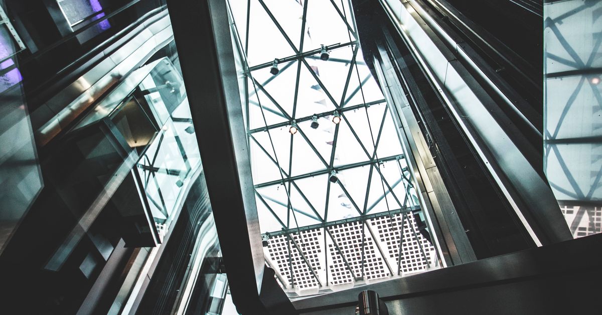 Worm's Eye View of Building Interior · Free Stock Photo