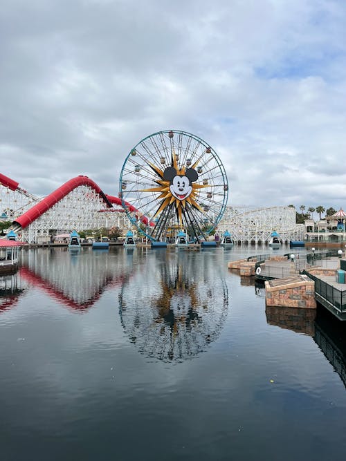 Foto profissional grátis de anaheim, Califórnia, carrossel