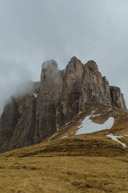 Clouds over Mountains Rocks