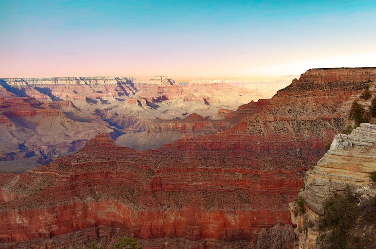 Landscape Of The Grand Canyon National Park, Arizona, United States