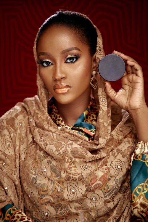 Immagine gratuita di donna africana, glamour, make-up