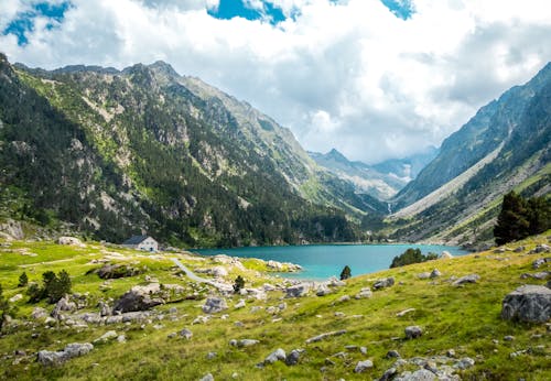 Lake in Mountains