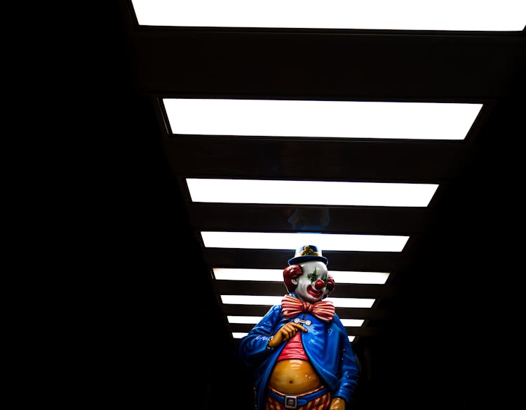 Clown Inside Tunnel