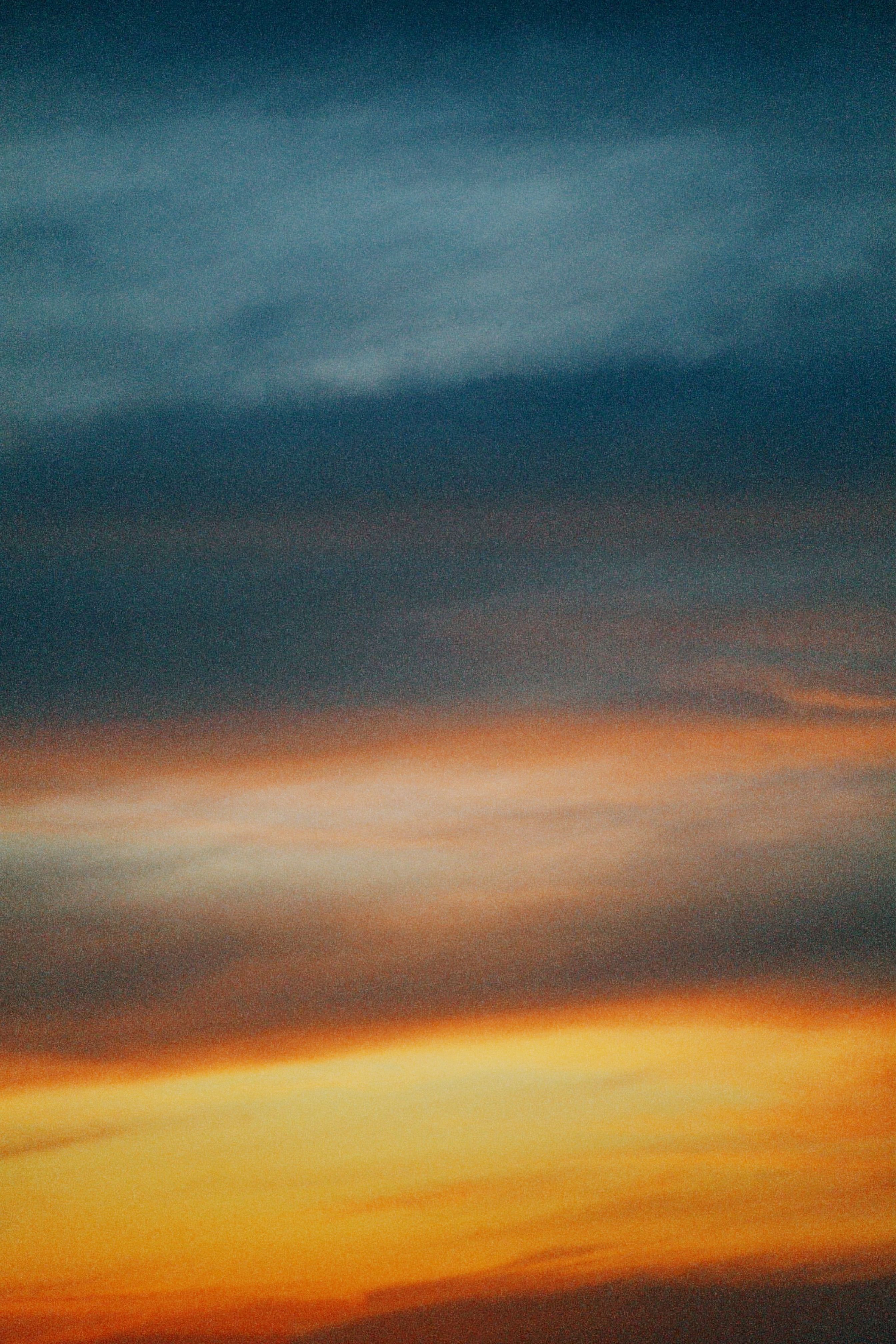 Yellow Sky and Cloud at Sunset · Free Stock Photo