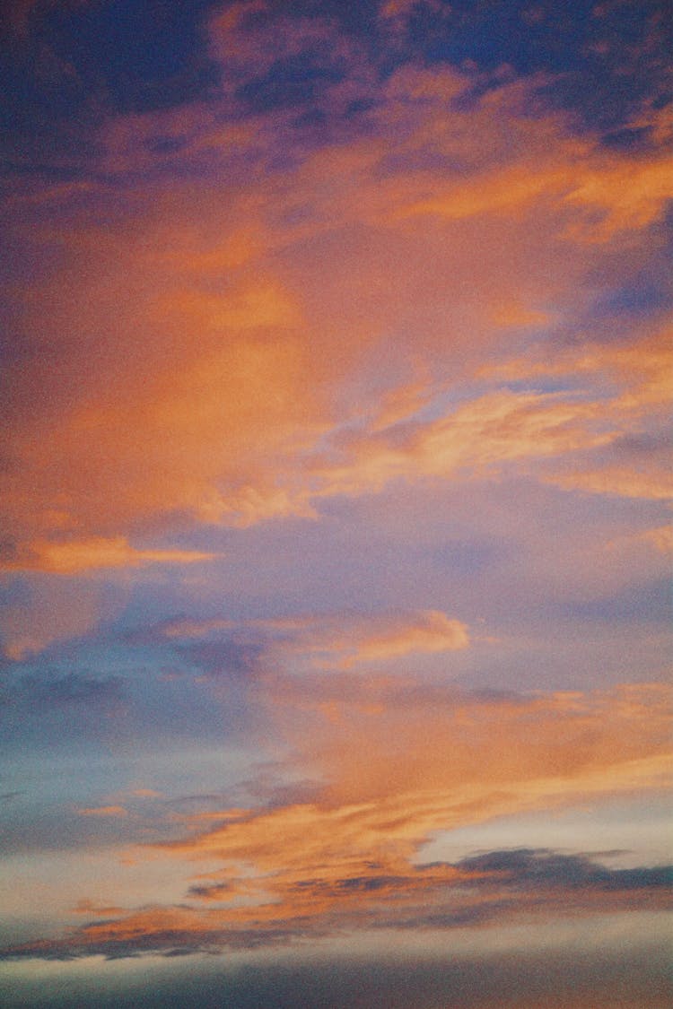 Sunset Sky With Clouds