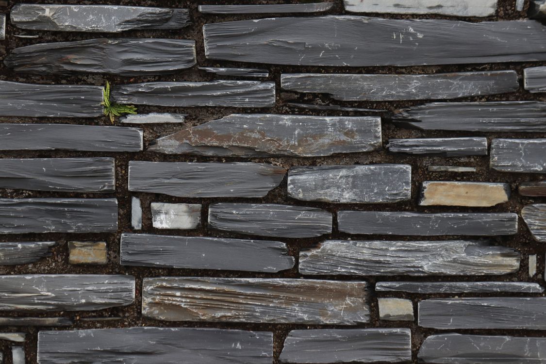 Rocks in a Wall · Free Stock Photo