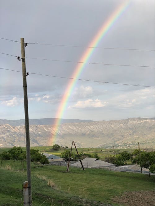 Fotos de stock gratuitas de arco iris, esperanza, montañas