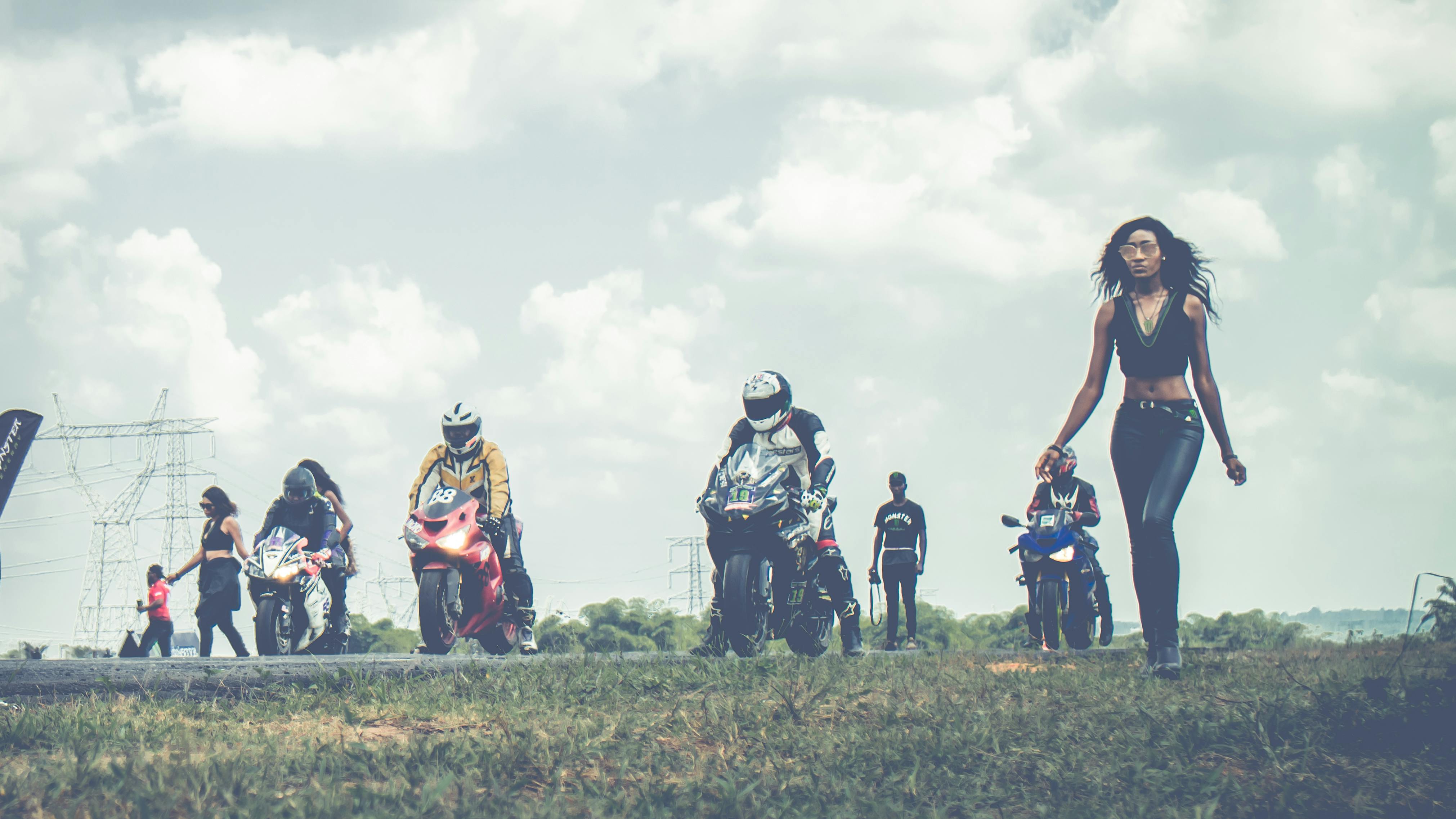 Free stock photo of biker, bikers, extreme sport