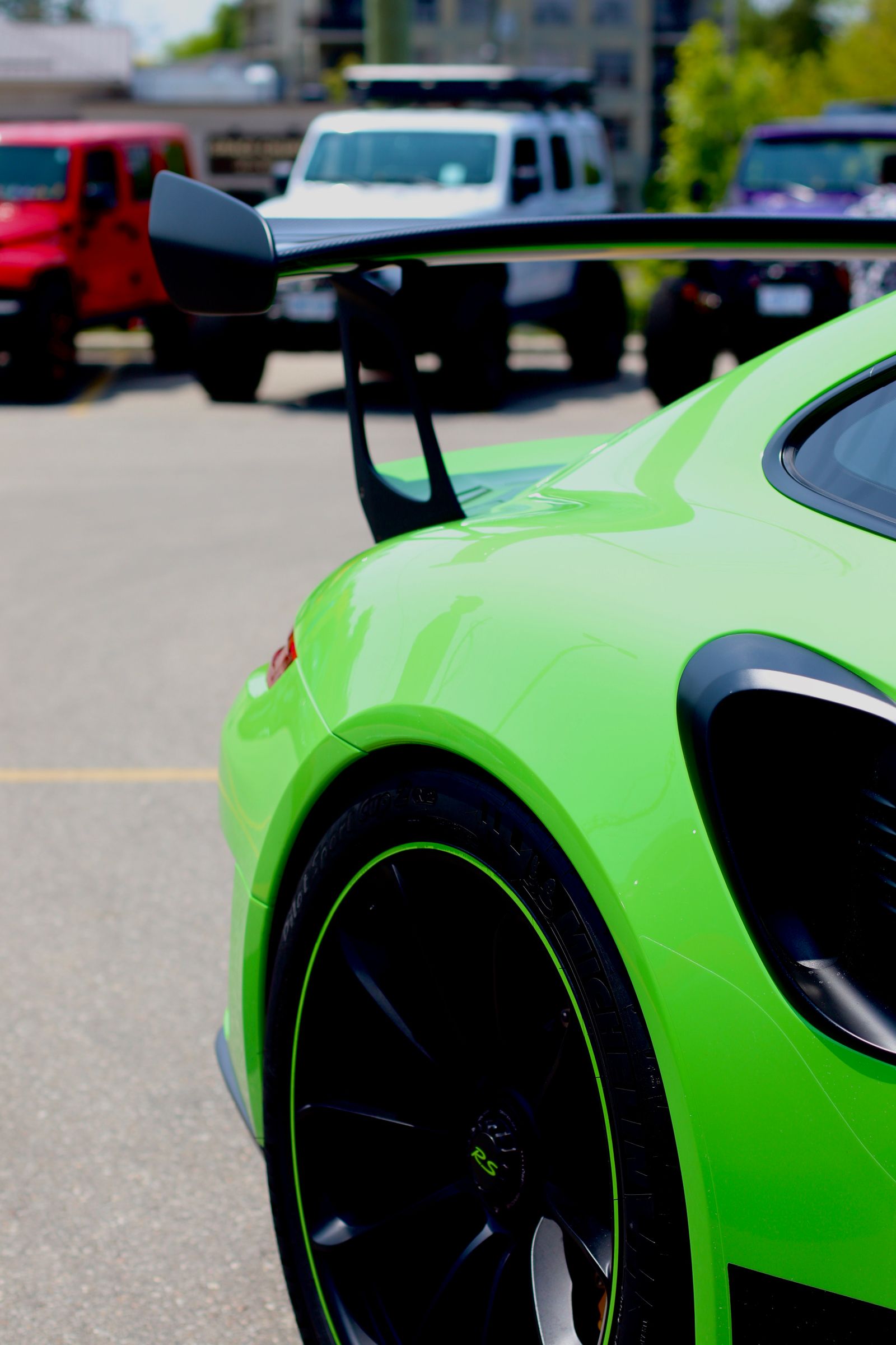 Porsche 911 GT3 RS - Rear wing