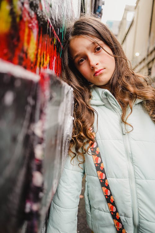 Portrait of Girl in White Jacket