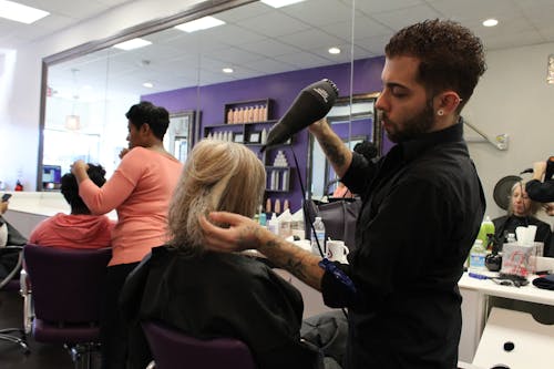 Free stock photo of blow dry, hair, new jersey