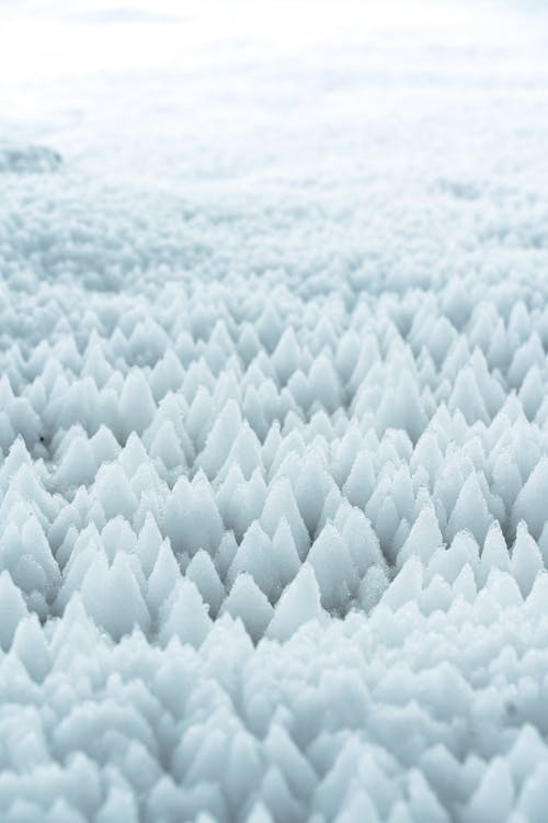 Darmowe zdjęcie z galerii z biały, lód, monochromatyczny