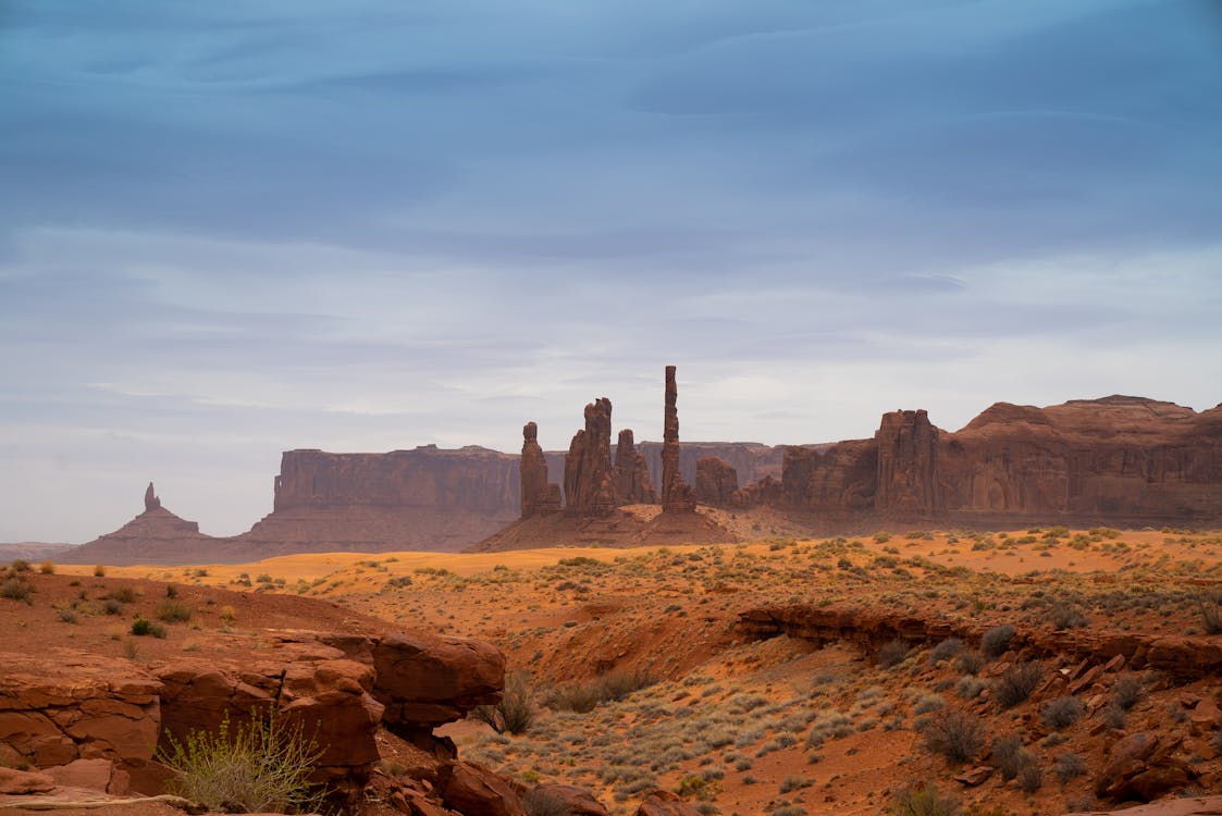 Rock Formations in Monument Valley